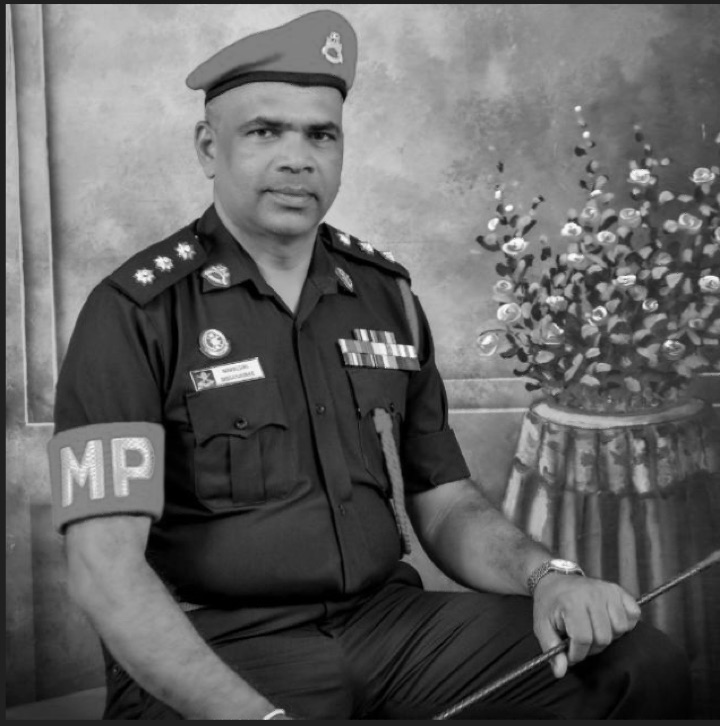 Portrait of Cpt. (Retd.) N.S. Dissanayake